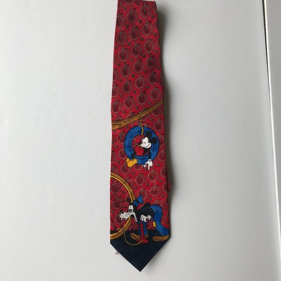 Disney Mickey Unlimited Necktie Goofy Vintage - Picture 6 of 15